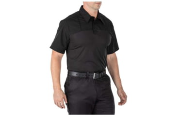Image of 5.11 Tactical Stryke PDU Rapid S/S Shirt - Mens, Black, SR, 71392ABR-019-S-R