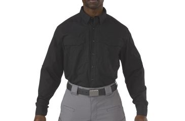 Image of 5.11 Tactical Stryke Long Sleeve Shirt - Men's, Black, XL, 72399-019-XL