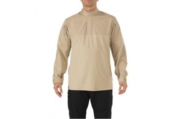 Image of 5.11 Tactical Stryke TDU Long Sleeve Rapid Shirt - Men's, Ranger Green, XL, 72071-186-XL