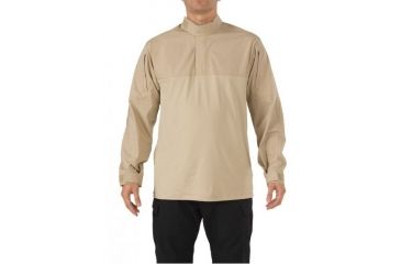 Image of 5.11 Tactical Stryke TDU Rapid Long Sleeve Shirt - Men's, TDU Khaki, 3XL, Regular, 72071-162-3XL