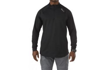Image of 5.11 Tactical Sub Z Quarter Zip, Black - 401490193XL