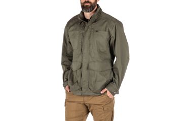 Image of 5.11 Tactical Surplus Jacket - Mens, Ranger Green, Extra Small, 78021-186-XS