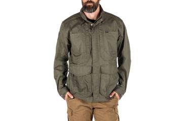 Image of 5.11 Tactical Surplus Jacket - Mens, Ranger Green, Extra Small, 78021-186-XS