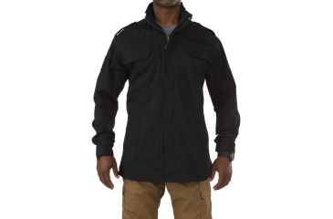 Image of 5.11 Tactical Taclite M-65 Jacket - Men's, Black, Large, 78007-019-L