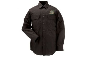 Image of 5.11 Tactical Taclite Pro Long Sleeve Shirt, Size Small, Black 72175BOS-019-S