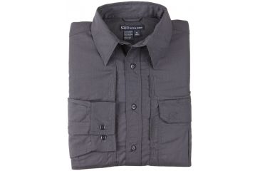 Image of 5.11 Tactical Taclite Pro Long Sleeve Shirt - New Charcoal, Size  XXL 72175-18C-XXL