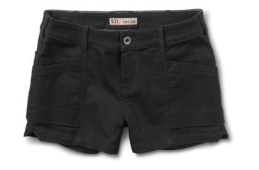 Image of 5.11 Tactical Thalia Twill Short - Womens, Black, 0, 63310-019-0