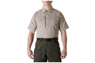 Image of 5.11 Tactical Uniform Outer Carrier Class A Shirt - Men's, 3XL, Extra Tall, Silver Tan, 49032T-160-3XL-XT