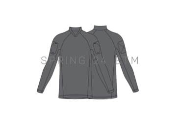 Image of 5.11 Tactical V.XI Sigurd Long Sleeve Shirt - Men's, Storm, Regular, Extra Small, 42197-092-XS-R