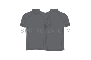 Image of 5.11 Tactical V.XI Sigurd Short Sleeve Shirt - Men's, Storm, Regular, 4XL, 41288-092-4XL-R