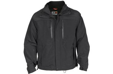 Image of 5.11 Tactical Valiant Duty Jacket - Mens, Black, XS, 48153ABR-019-XS