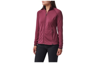 Image of 5.11 Tactical Stratos Full Zip Jacket - Women's, Night Violet, Small, 62424-145-S