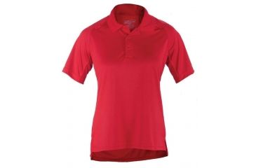 Image of 5.11 Tactical Performance Short Sleeve Polo Shirt - Women's, Range Red, XL, 61165-477-XL