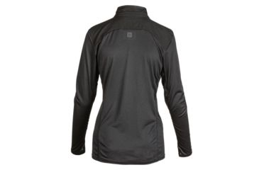 Image of 5.11 Tactical Womens 5.11 Recon Valerie Half-zip Shirt, Black - 66003-019-M