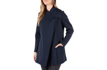 Image of 5.11 Tactical Womens Audrey Cover Up, Peacoat, Extra Small, 62078-787-XS