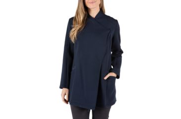 Image of 5.11 Tactical Womens Audrey Cover Up, Peacoat, Extra Small, 62078-787-XS