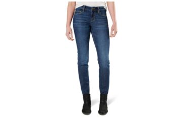 Image of 5.11 Tactical Womens Defender-flex Jeans Slim Fit, Pacific Indigo - 64427-640-2-R