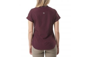 Image of 5.11 Tactical Womens Freedom Flex Woven Short Sleeve Shirt, Napa, XL 61311-564-XL