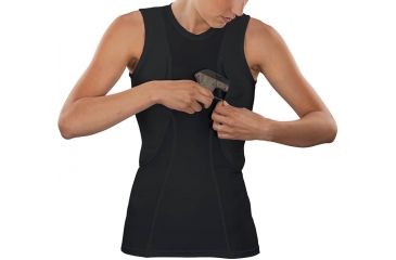Image of 5.11 Tactical Womens Holster Shirt - Black, Size  M 30012-019-M