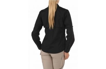 Image of 5.11 Tactical Taclite Pro Long Sleeve Shirt - Women's, Black, XS, 62070-019-XS