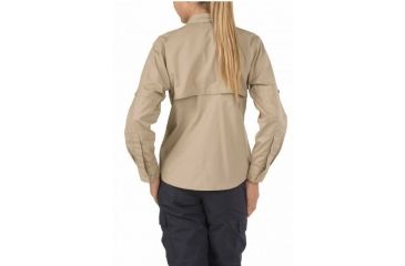 Image of 5.11 Tactical Taclite Pro Long Sleeve Shirt - Women's, TDU Khaki, XS, 62070-162-XS
