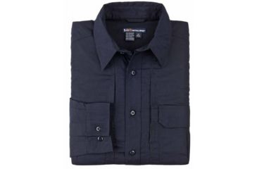 Image of 5.11 Tactical Taclite Pro Long Sleeve Shirt - Women's, Dark Navy, XS, 62070-724-XS
