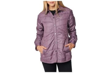 Image of 5.11 Tactical Womens Peninsula Insulator Shirt Jacket, Amethyst Heather - 62077-523-XS