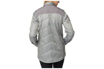 Image of 5.11 Tactical Womens Peninsula Insulator Shirt Jacket, Coin Heather - 62077-356-XS