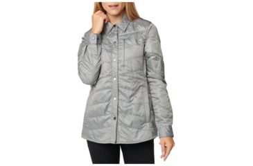 Image of 5.11 Tactical Womens Peninsula Insulator Shirt Jacket, Coin Heather - 62077-356-XS