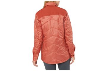 Image of 5.11 Tactical Womens Peninsula Insulator Shirt Jacket, Rosewood Heather - 62077-451-S