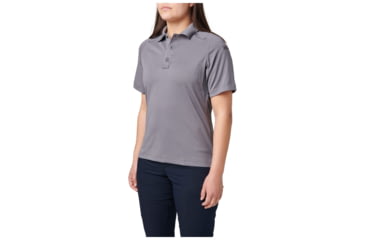 Image of 5.11 Tactical Performance Short Sleeve Polo - Women's, Storm, Large, 61165-092-L