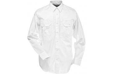 Image of 5.11 Tactical Womens Response Long Sleeve Uniform Shirt - White - S-S 36102-010-S-S