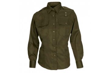 Image of 5.11 Tactical Taclite PDU Class A Long Sleeve Shirt - Women's, Brown, SR, 62365-108-S-R