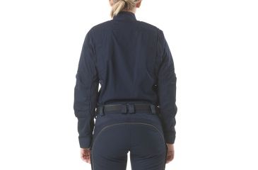 Image of 5.11 Tactical Womens XPRT Tactical L/S Shirt, Dark Navy, S 62024-724-S
