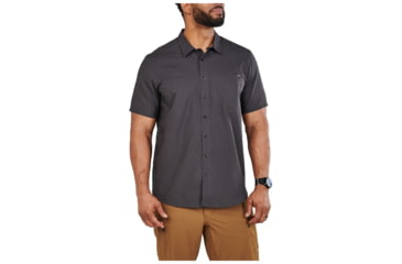 Image of 5.11 Tactical Wyatt Short Sleeve Shirt - Men's, Volcanic, 2XL, 71203-098-2XL