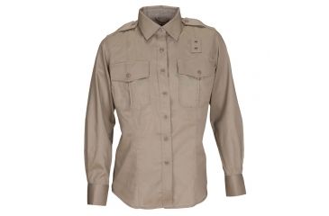 Image of 5.11 Tactical Class A Long Sleeve PDU Twill Shirt - Women's, Silver Tan, MR, 62064-160-M-R