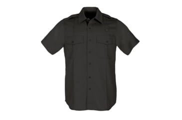 Image of 5.11 Tactical 61159 Women's B Class PDU Short Sleeve Shirt, Black, Extra Large-Regular