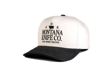 Image of Montana Knife Company MKC Throwback Embroidered Hat - Men's, White/Black, One Size, MKC-000978