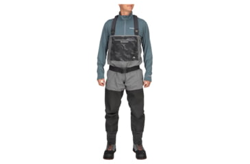Image of Simms Fishing Products Guide Classic Wader Stockingfoots - Mens, Carbon, Regular, XL King 12-13, 13360-003-5712