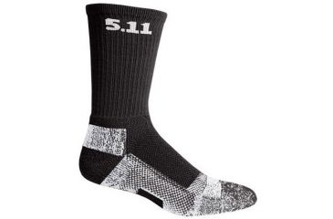 Image of 5.11 Tactical Level I 6in Sock - Regular Thickness - Men's, Black, L, 59047-019-L