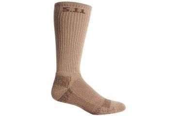 Image of 5.11 Tactical Level 1 9in Sock - Regular Thickness - Men's, Coyote, L, 59048-120-L