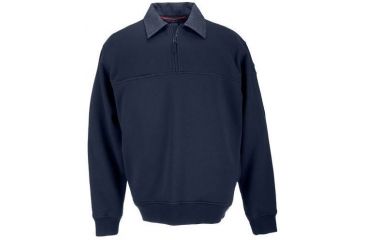 Image of 5.11 Tactical Job Shirt with Denim Details - Men's, Fire Navy, L, 72301-720-L
