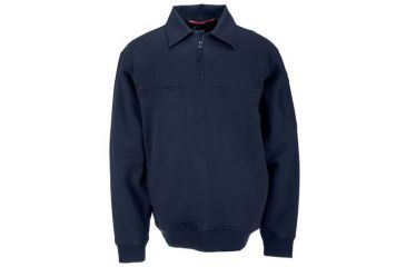 Image of 5.11 Tactical Job Shirt with Canvas Details, Tall - Men's, Fire Navy, L, 72321T-720-L