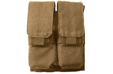 Image of 5.11 Double Mag Pouch w/ Cover, Flat Dark Earth