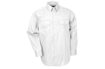 Image of 5.11 Long Sleeve Station Shirt, White