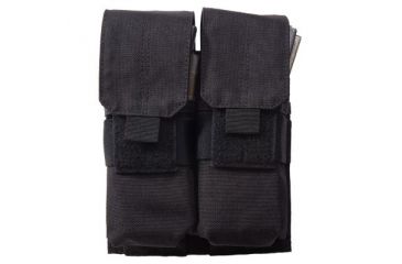 Image of 5.11 Stacked Double Mag Pouch w/ Cover, Black