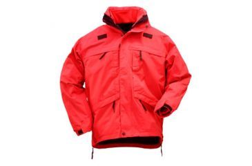 Image of 5.11 Tactical 3-in-1 Waterproof Parka - Men's, Range Red, Extra Large, 48001-477-XL