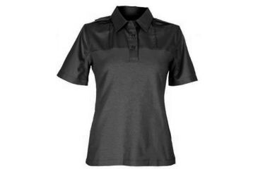 Image of 5.11 Tactical A Class PDU Short Sleeve Twill Shirt - Women's, Black, XLT, 61158-019-XL-T