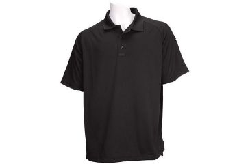 Image of 5.11 Tactical Performance Short Sleeve Polo - Men's, Small, Regular, Black, 71049-019-S