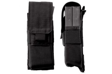 Image of 5.11 Stacked Single Mag Pouch w/ Cover, Black
